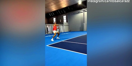 Tennis, Carlos Alcaraz avvicina il rientro in campo