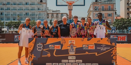 Finals Under 14, Caffè Latte e Le iene Campioni d’Italia. Le congratulazioni del presidente Petrucci