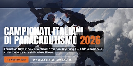 Campionati Italiani di Paracadutismo Sportivo 2026