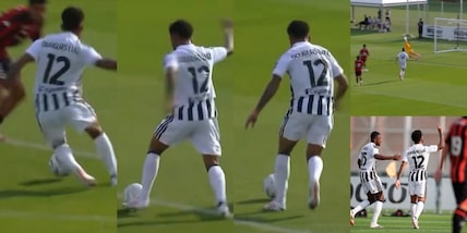 Palla rubata, dribbling secco e sinistro sotto la traversa: golazo di Douglas Luiz