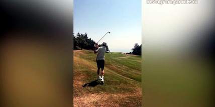 Tennis, Sinner gioca a golf in attesa dei tornei Usa