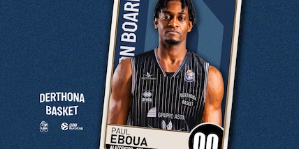 Derthona Basket: preso Paul Eboua