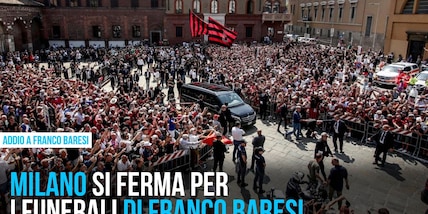 L'ultimo saluto a Franco Baresi