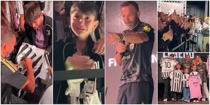 Del Piero a Perth, l'incontro con i tifosi Juve e un bambino piange dall'emozione