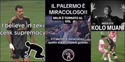 "Palermo miracoloso, gol di Milik!", idolo Celik, bersaglio Kolo: la Juve sui social "Palermo miracoloso, gol di Milik!", idolo Celik, bersaglio Kolo: la Juve sui social