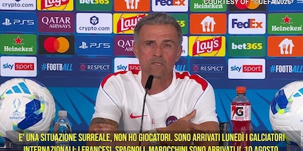 Luis Enrique: "Preparazione surreale, ma il Psg vuole vincere"