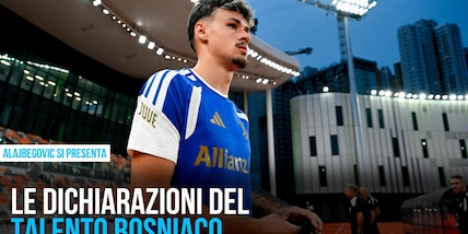 Juventus, Alajbegovic si presenta: "Studio Messi, sogno con Yildiz"