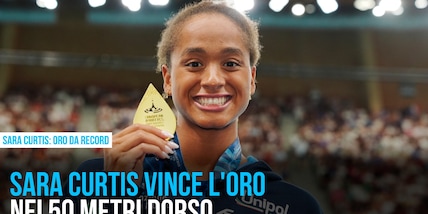 Sara Curtis: oro da record!