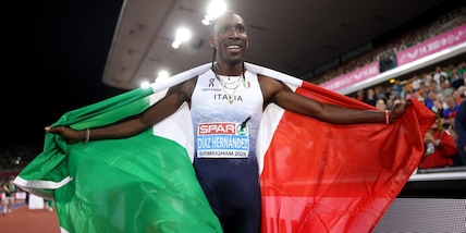 Diaz oro e record italiano, Dallavalle bronzo: doppietta Italia nel triplo agli Europei