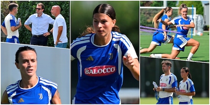 Juve Women, Guerrero guida l'allenamento sotto gli occhi del ct Soncin Juve Women, Guerrero guida l'allenamento sotto gli occhi del ct Soncin