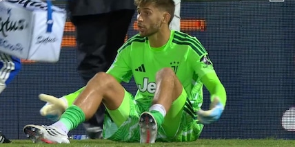 Vicario ko al 90', dentro Perin: che cosa è successo in Frosinone-Juve