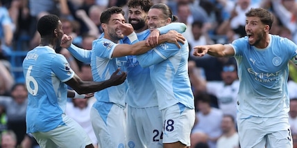 Aston Villa umiliato a Brighton, 2-1 City all'ultimo con super Cherki. Liverpool, pari in rimonta a Newcastle