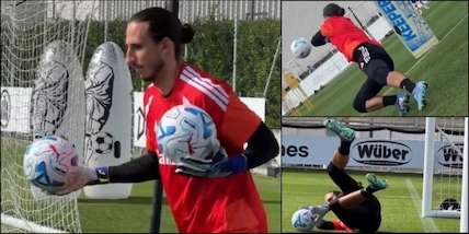 "Bravissimooo": Juve, il primo allenamento di Grabara è... da urlo