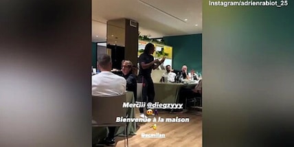 Diego Moreira, ecco il rito di iniziazione con il Milan