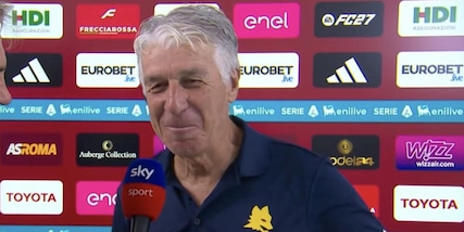 Gasperini: "La Roma ha dimostrato di crederci ma non abbiamo una squadra da Champions"