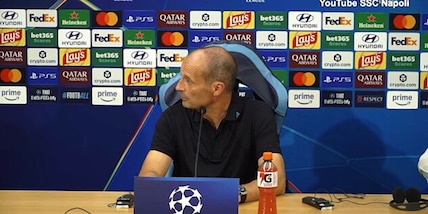 Allegri: "Con l'Inter perso per ingenuità nostre"