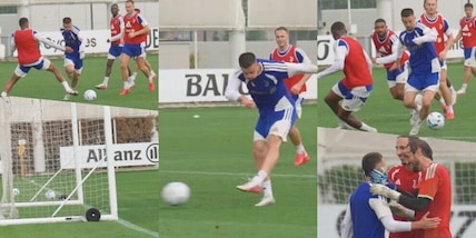 Zhegrova che gol, doppio dribbling e diagonale stupendo! Juve, allenamento intenso sotto la pioggia