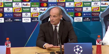 Allegri: "Lang non ha tenuto un comportamento idoneo"