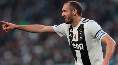 Juventus, Chiellini ko: è a rischio per l'Ajax. Ronaldo ce la fa, Emre Can no