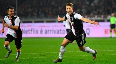 Boom De Ligt grazie a Sarri, Chiellini e Cristiano Ronaldo