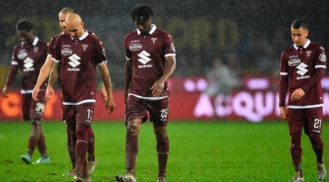 Torino, terz'ultimo nelle ultime undici giornate: adesso rischia la serie B