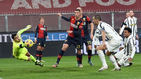Genoa-Juventus 0-0: nei primi 45' dominio bianconero senza gol