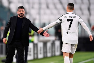 Cristiano Ronaldo e Gattuso, il gesto sportivo: cosa è successo