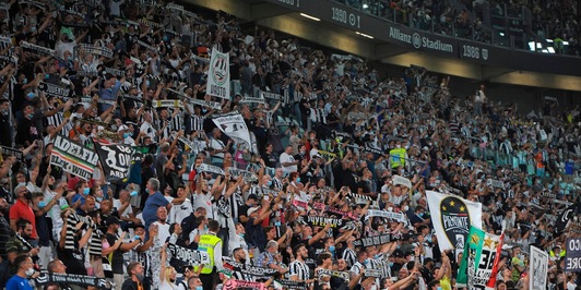 Juve-Roma, la carica dei 30mila all'Allianz Stadium
