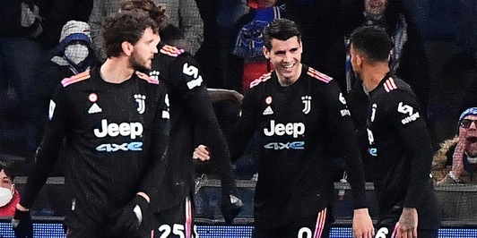 Sampdoria-Juve 1-3: Morata show, Allegri a -1 dal Napoli