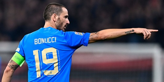 Bonucci rinato con l'Italia: da Mancini assist ad Allegri