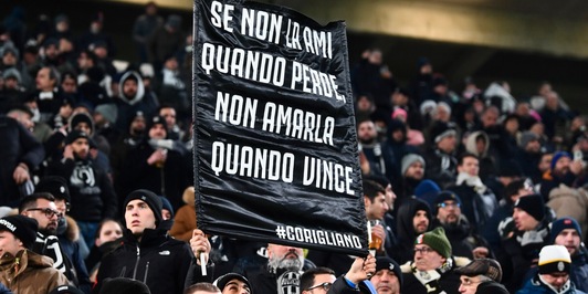 La Juve allo Stadium: così è stata accolta dai tifosi