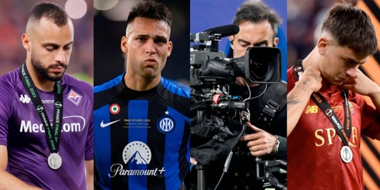 Dall’Europa alle buste per i diritti tv: il calcio italiano perde sempre