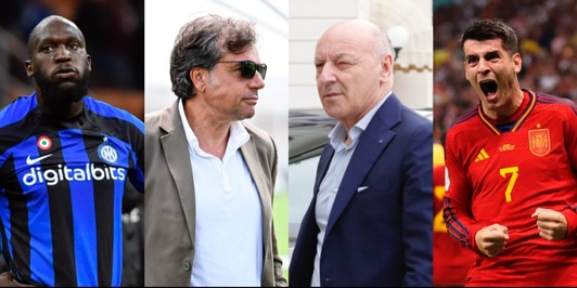 Lukaku e non solo: Juve-Inter, volano schiaffoni tra Giuntoli e Marotta