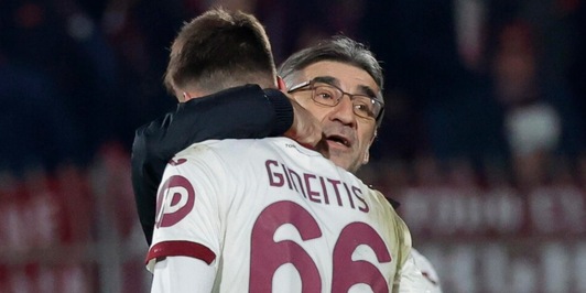 "No, non piangere", tutto l’affetto del Toro per Gineitis