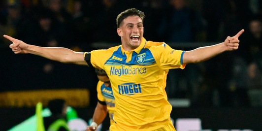 Favola Monterisi, dalla panchina in C ai gol in A col Frosinone. E Spalletti…