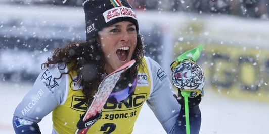 Deborah Compagnoni incorona Brignone: “Voglia e testa, è la più forte”