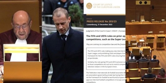 Sentenza Superlega, l'incredibile richiesta Uefa alla Corte: "Correggete!"