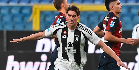 Genoa-Juventus 0-3: si sveglia Vlahovic, Motta riprende a correre ed è primo!