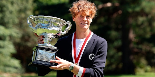 "Sinner qui si sente a casa e a scuola, con le racchette al posto dei libri"