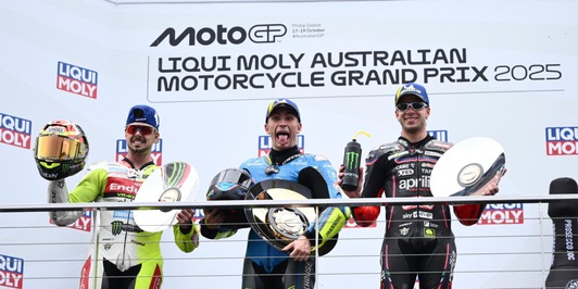 Aprilia 300: festa Brivio e Fernandez