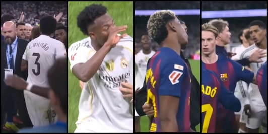 Il Clasico è Blanco ma Real-Barcellona finisce in rissa: caccia all'uomo a Yamal