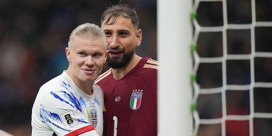"Donnarumma spero vada al Mondiale": l'augurio di Guardiola per l'Italia. E su Haaland: "Incredibile"