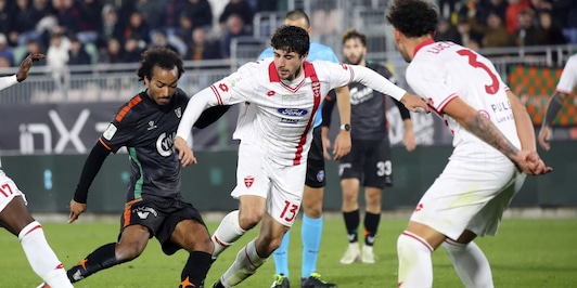 Monza, la prima vera sconfitta e Baldé avvisa: "Ripartiamo, vogliamo la Serie A"