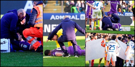 Piccoli, minuti di terrore: si accascia a Parma, silenzio e telo bianco a coprire le tv