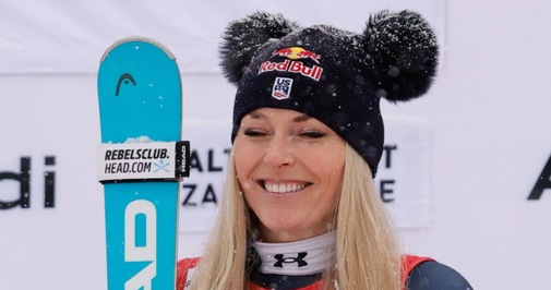 Vonn spinge Goggia frena. Non c’è match