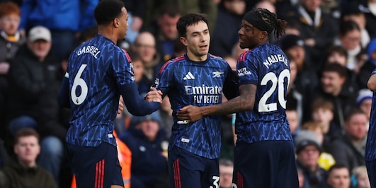 L'Arsenal torna a vincere: poker al Leeds e +7 sul City. Liverpool forza 4 grazie a Ekitike