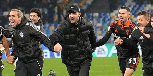 Fabregas: “Traguardo storico per il Como ma dobbiamo tenere l'euforia per il finale di stagione”