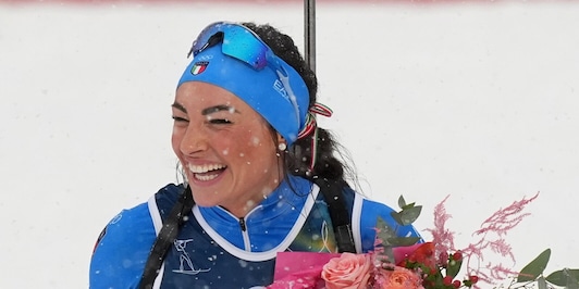 Wierer, l'addio bagnato non è fortunato ma col sorriso. Il no a Sanremo dopo quelli a Playboy