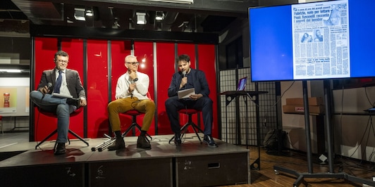 Con i campioni tra la gente