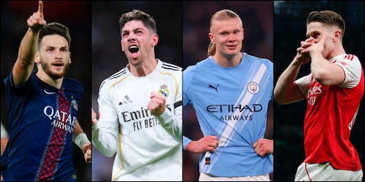 Champions League: Psg a valanga, Arsenal facile, il Real ringrazia Turpin e fa fuori il City